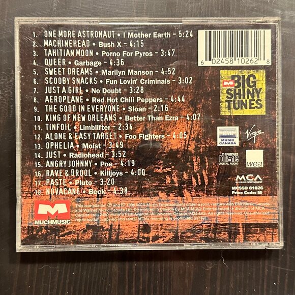 Big Shiny Tunes 1 (1996 – MuchMusic/Universal) - Picture 3 of 3